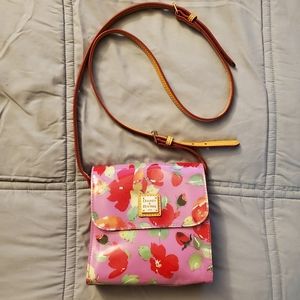 Dooney & Burke floral crossbody bag